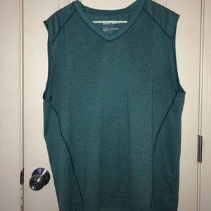 Michael strahan XL blue shirt